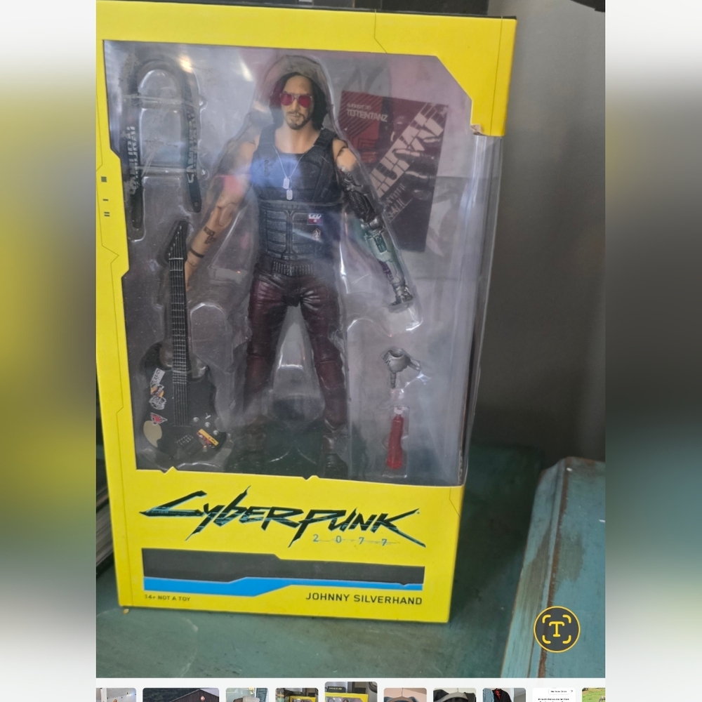 Cyberpunk 2077 Johnny Silverhand Action Figure